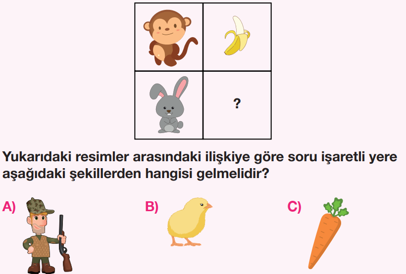 1. SINIF ZEKA GELİŞİMİ SINAVI–2
